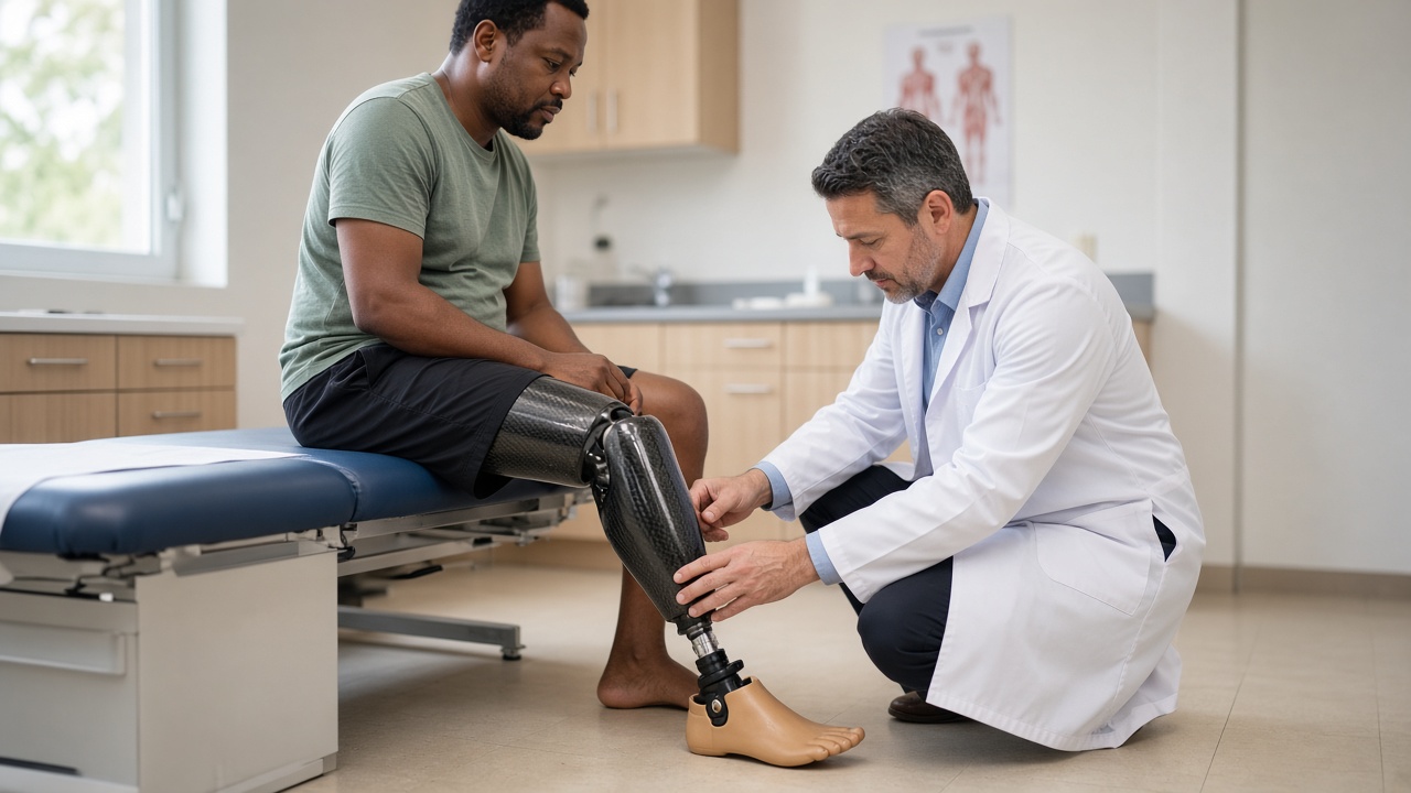 3D anatomical models of knee joints used in prosthetic planning
